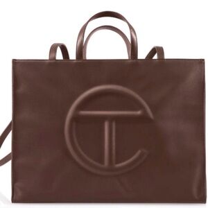 TELFAR MEDIUM Brown Tote